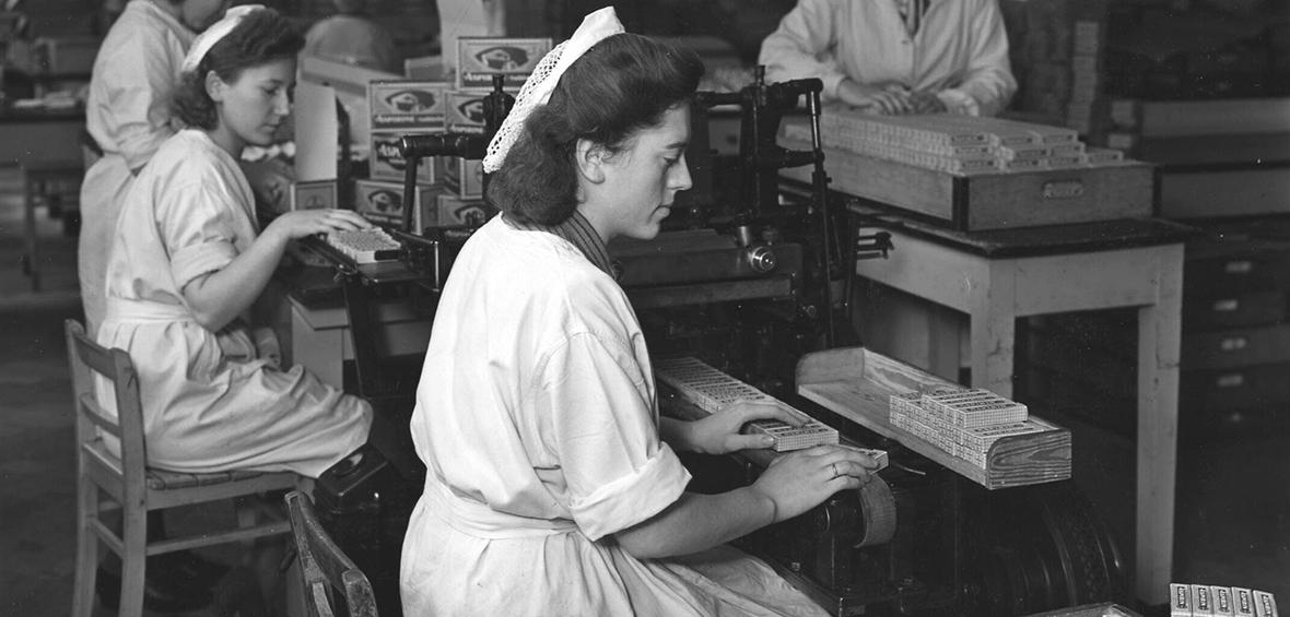 Aspirin Fabrik 1941