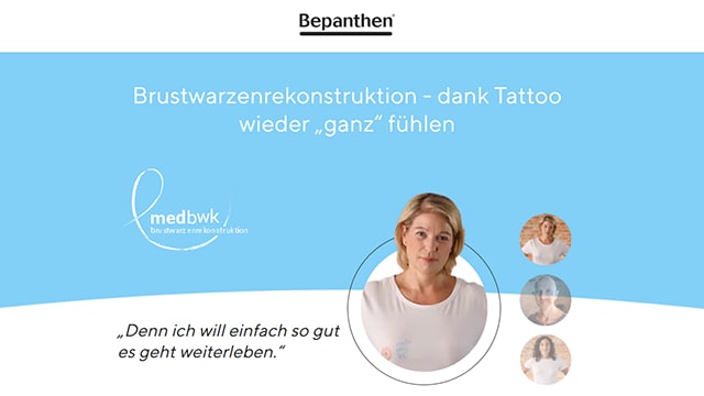 Frau umgeben von virtuellen Elementen
